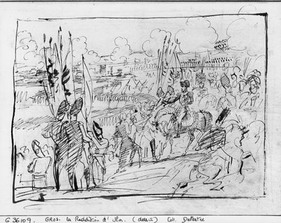 Napoleon I Receiving General Mack at the Surrender of Ulm by Antoine Jean Gros